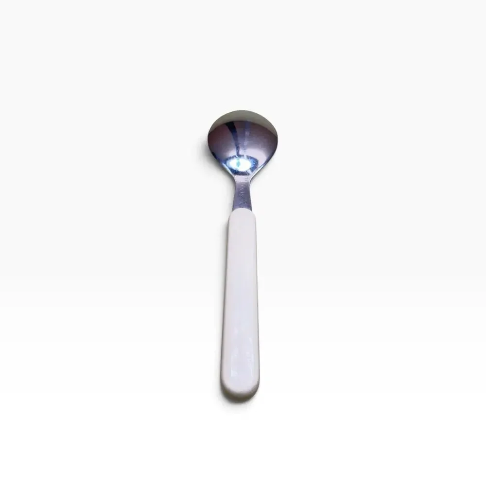 Tienshan Country Bear Stainless Plastic Handle Silverware 7.25in Soup Spoon